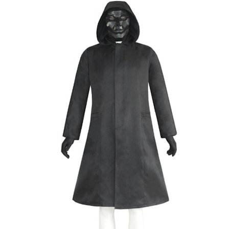 Squid Game 2 Voksen Boss Cosplay Kostume Med Maske Handske