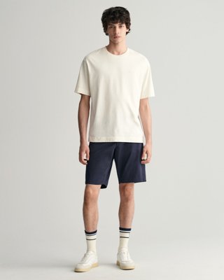 GANT - Relaxed fit twill shorts til herre marine