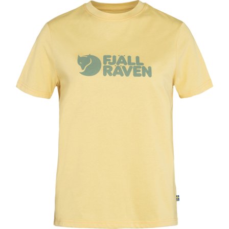 Fjällräven Logo Tee S - Naiset - Mais Yellow - T-paidat ja topit