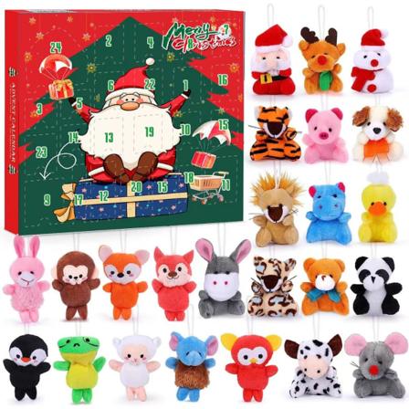23-24 Jul Adventskalender Countdown Blind Box Smycken Flickors julklappsleksaker 13