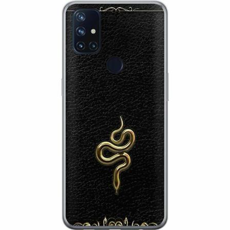 Oneplus Nord N10 5g Mjukt Skal - Guld Orm