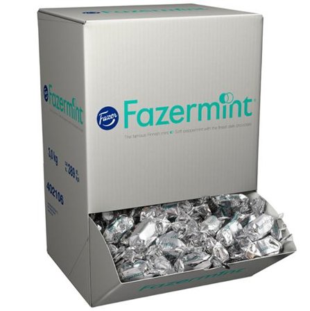 FAZER Choklad Fazermint 3kg - Lyreco - Kök och servering - Ätbart - Godis och choklad