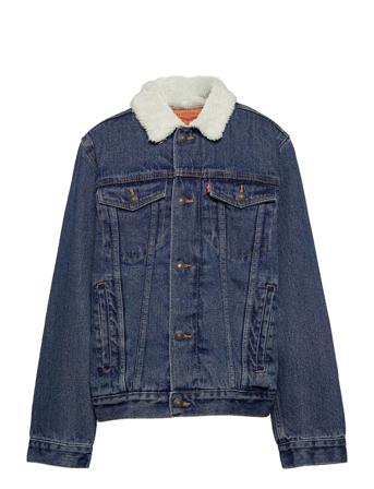 Lvn Sherpa Trucker Blue Levi's