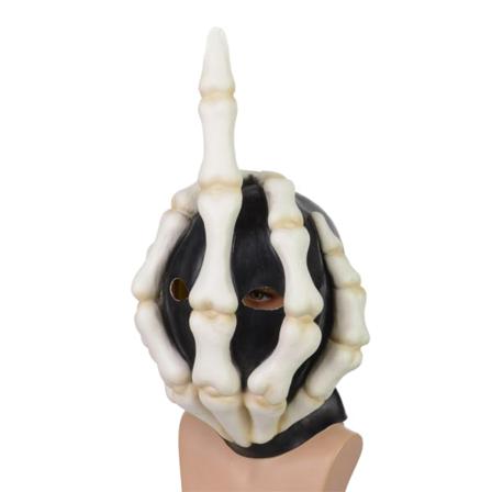 Bone Långfinger Skrämmande Mask Halloween Cosplay Party Present