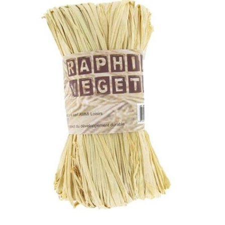 Raphia växtlig Naturlig 50 g