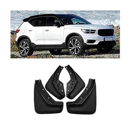 Kompatibel med 2024 Volvo XC40 Recharge Stænklapper ABS Stænkskærme Sæt (4 STK) For & Bag - WELLNGS