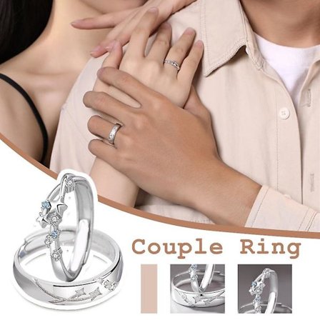 Kreativa designer smycken lyx rostfritt stål ringar för kvinnor trendiga Korea(A)