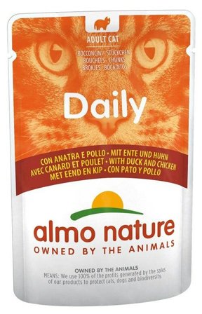 Almo Nature Daily Menu Cibo Umido Pollo E Anatra Gatti Adulti