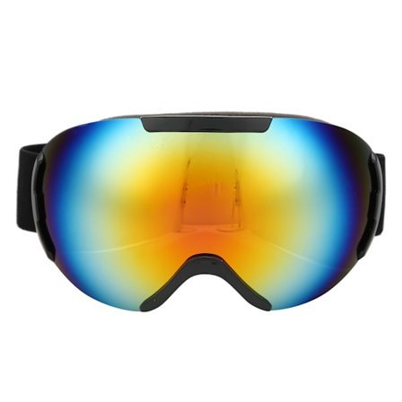 Ski Snowboard Briller Dobbeltlags Linser AntiFog UV Beskyttelse Sne Briller til Voksne (Rød)