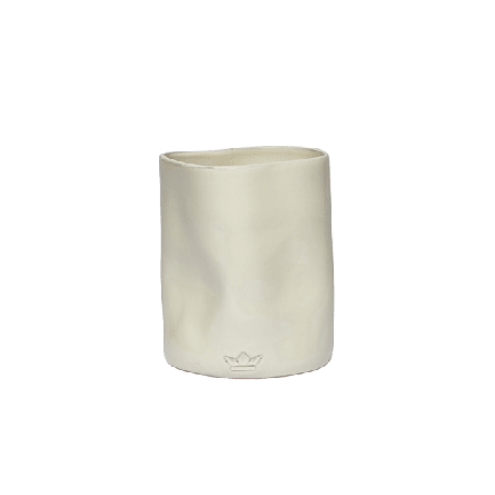 Dutchdeluxes Buckligt Lerkärl 19x14cm Köksredskap Unisex Vit L