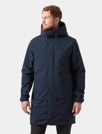 Helly Hansen Munich Ins Rain Coat - Navy - XXL