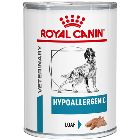 Royal Canin Veterinary Diets Dog - Derma Hypoallergenic Loaf Can våtfôr for hunder 200 g x 12 - Hund - Hundefôr & hundemat - Veterinærfôr for hund - 