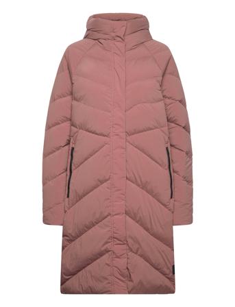 Marienplatz Coat W Fôret Kåpe Burgunder Jack Wolfskin*Betinget Tilbud