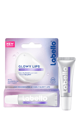 Labello Läppbalsam Glowy Lips Clear 10 ml Läppvård Dam