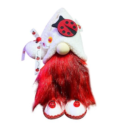 Sesong- og høytidsdekorasjoner Rød Ansiktsløs Dukke Kreativ Sittende Dverg Goblin Dukke Borddekorasjoner Egnet For Innendørs Borddekorasjoner Q