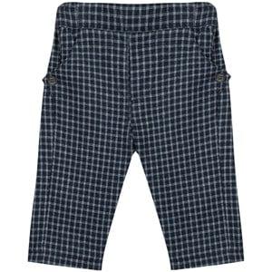 Tartine et Chocolat Checked Trousers Navy 2 Years - Bottoms - 2 years - Navy