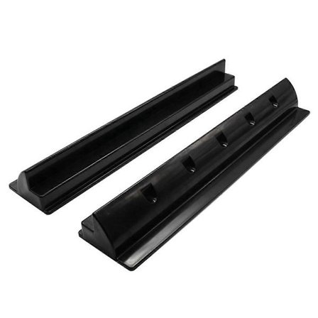 UV-beständig ABS Solar Panel Spoiler Fäste Långsida Solcellsfäste 460mm för Husvagn/RV Tak/ A