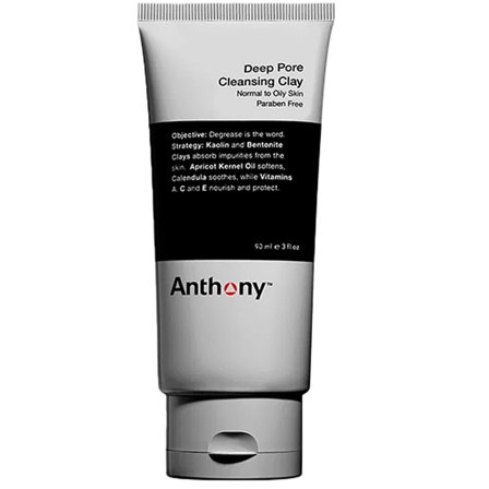 Anthony Logistics Deep-Pore Cleansing Clay 90 ml, Skincare, Masker, Dybderensende Masker