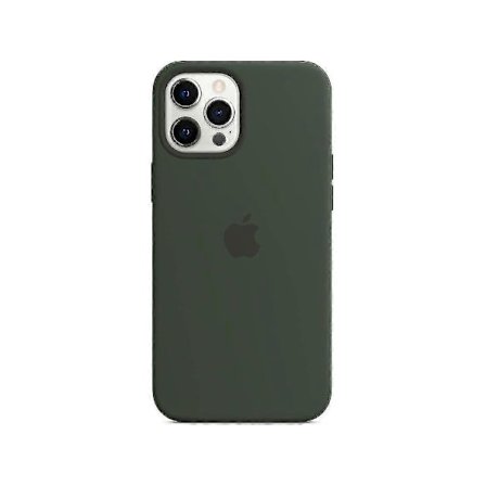 Iphone 12 Pro Max Silikonikuori [DB] Tummanvihreä