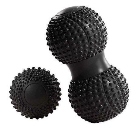 Ryggrads fascia roller, rygg fascia roller med utskärning Kompatibel med ryggraden, medium hårdhet