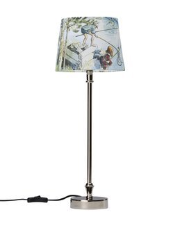 Bordlampe Liam, skjerm med Carl Larsson motiv