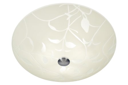Aneta Lighting BLADVERK plafond 50cm, hvit/stål, 3x60W E27 Ø500 h190