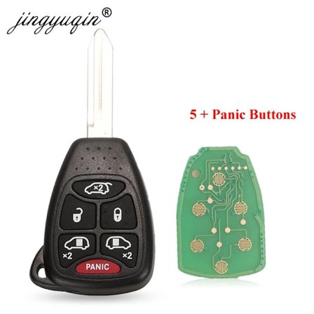 433Mhz pcf7941 ID46 Fjernkontroll Bilnøkkel Sender for Dodge RAM JEEP Commander Compass Grand Cherokee Liberty Wrangler Chrysler