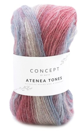 Katia Atenea-Tones Blåtoner 201, 25g
