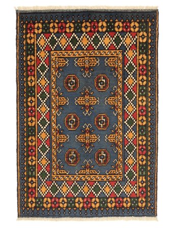 Afghan Fine Matta 79X115 Ull, Afghanistan