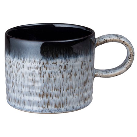 Denby Halo Krus lille, ribbet - Hvid, blå, sort | KitchenOne