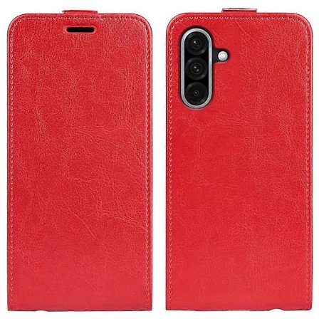 Til Samsung Galaxy A36 5G Etui med Kortlommer Vertikal Flip Læder Telefon Cover