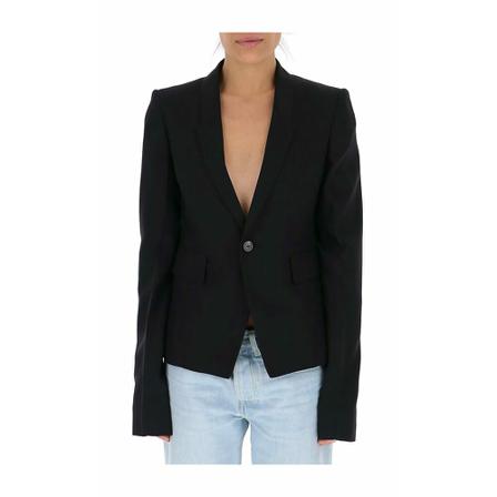 Rick Owens elongated-sleeves blazer Sort, Dame