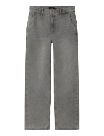 LMTD Nlmtoizza Dnm Loose Pant Noos - Grey - 170