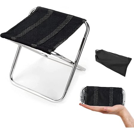 Taitettava retkituoli, kannettava kevyt ulkoilun minikokoinen taittuva leirituoli kantolaukulla