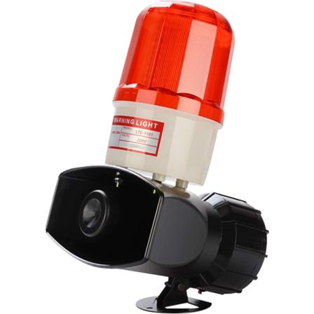 Teollinen ääni- ja valohälytin vilkkuvalolla ulkohälytin hälytysvalo sisätilojen hätävilkku