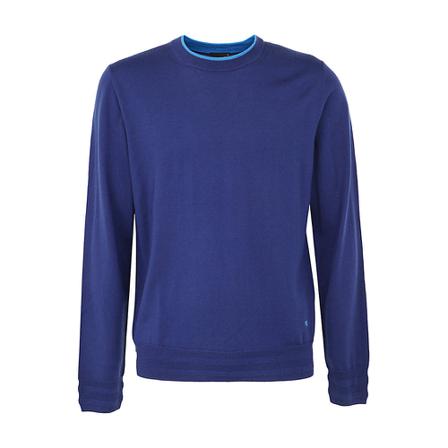 PS By Paul Smith, Round-neck Knitwear Blauw, Heren, Maat:S