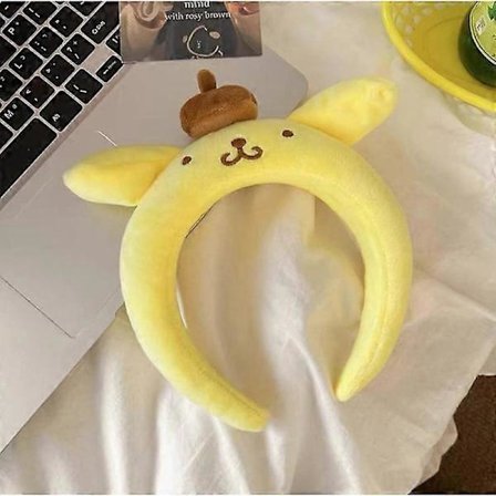 Morsomt Sanrio Hodebånd Kuromi My Melody Cinnamoroll Søte Anime Plysj Hårtilbehør Halloween