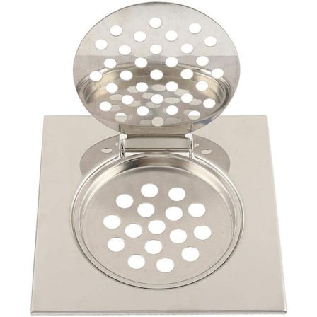 Ruostumattomasta teräksestä valmistettu lineaarinen pitkä suihkun lattiakaivo keittiöön ja kylpyhuoneeseen