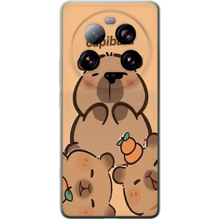 Kompatibelt Mobildeksel til Xiaomi Xiaomi 13 Ultra Capybara søt figur søt trendy samler
