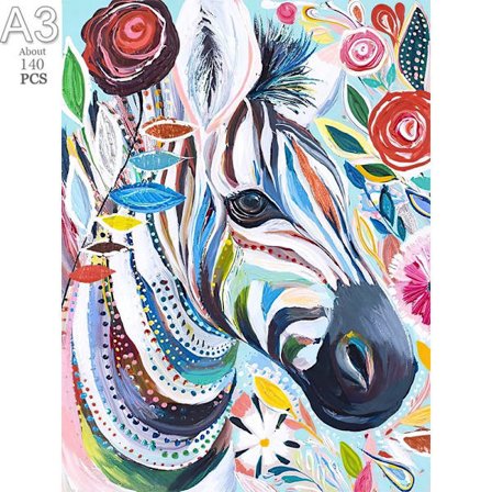 Upeat kukat puiset eläinpalapeli aikuisille lapsille Ihanat lohikäärmeen korkealaatuiset palapelit Brain Twister -lelut