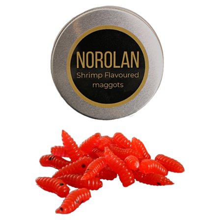 Norolan Artificial Bait With Shrimp Scent - Red