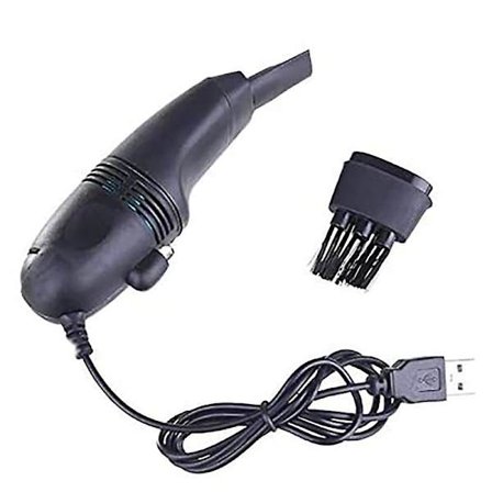 USB Mini-imuri Näppäimistötyökalu PC Kannettava tietokone Harja Pölynpoistosarja Tietokoneen puhdistus