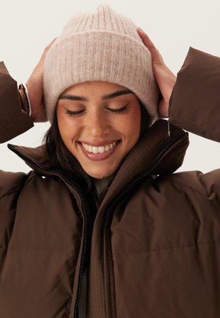 SELECTED-Slflulu Wool Blend Knit Beanie-Onesize