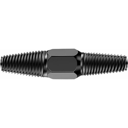 Skrueudtrækker, brug dobbeltkop 1/2 og 3/4 skuerør til boltekstraktor,