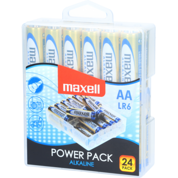 BATTERI MAXEL AA LR6 1,5V 24ST