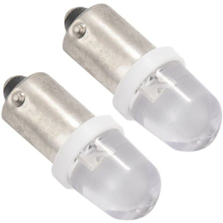 40 stk. BA9S 1895 H6W 53 57 LED-pærer Bajonet til bilkortlys 12V Hvid