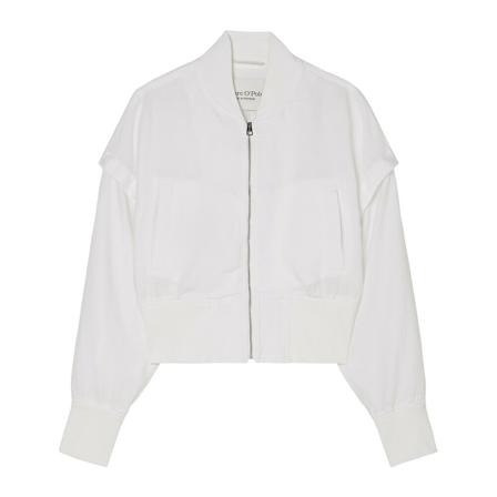 Marc O'Polo Bomber Jacka vit, Dam, Dam, Storlek: 2XL