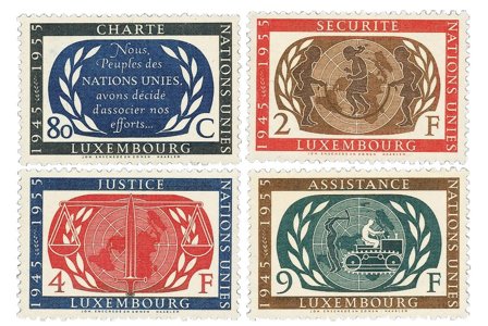 Luxembourg 1955 - Postfrisk - MICHEL 537-40