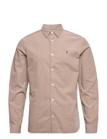 Birchwood Ls Shirt Paita Rento Casual Beige AllSaints