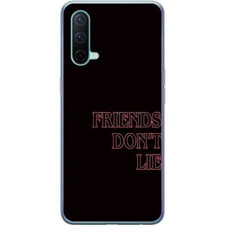 Kompatibel Mobilcover til OnePlus Nord CE 5G Stranger Things Venner Lyver Ikke
